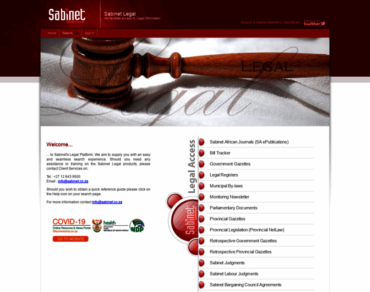 Search.sabinet.co.za thumbnail