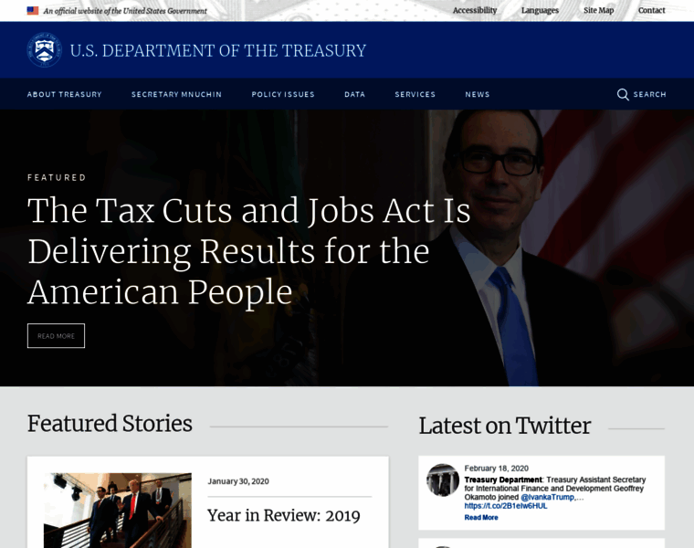 Search.treasury.gov thumbnail
