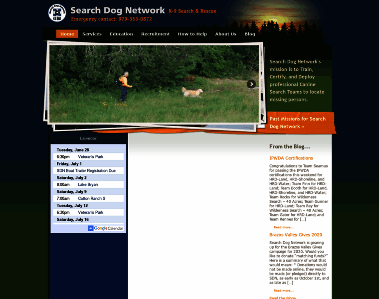 Searchdogs.org thumbnail