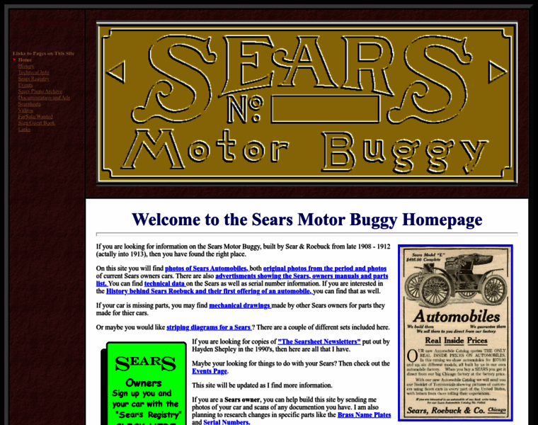Searsmotorbuggy.com thumbnail