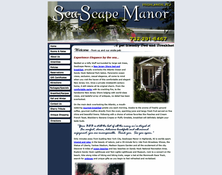 Seascapemanorbb.com thumbnail