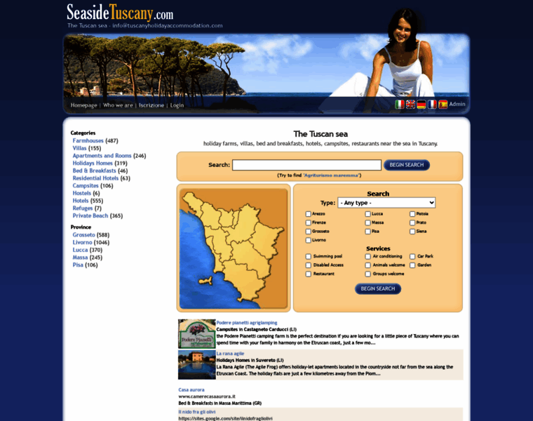 Seasidetuscany.com thumbnail Seasidetuscany.com thumbnail