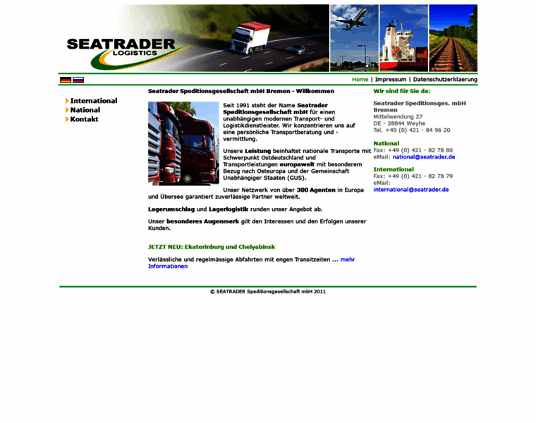 Seatrader-logistics.com thumbnail