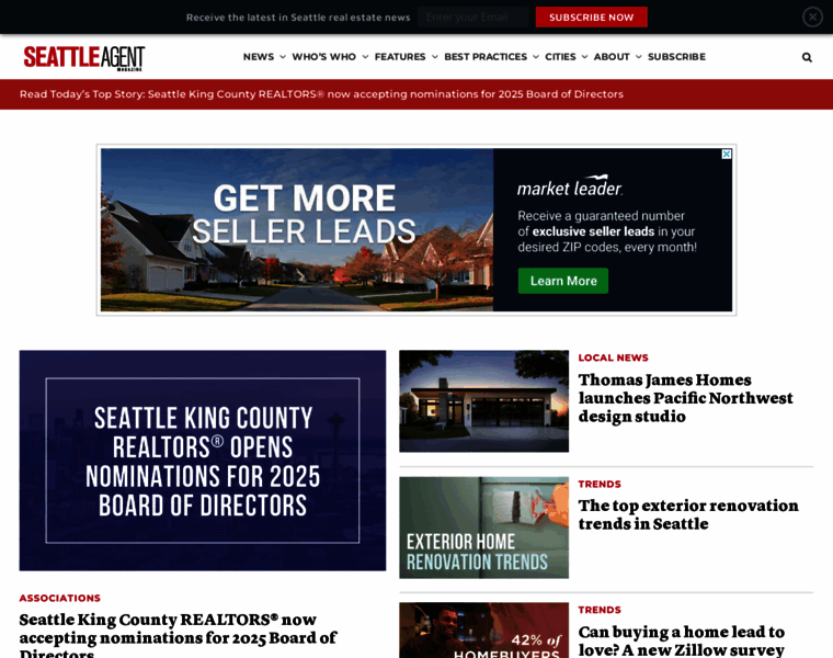 Seattleagentmagazine.com thumbnail