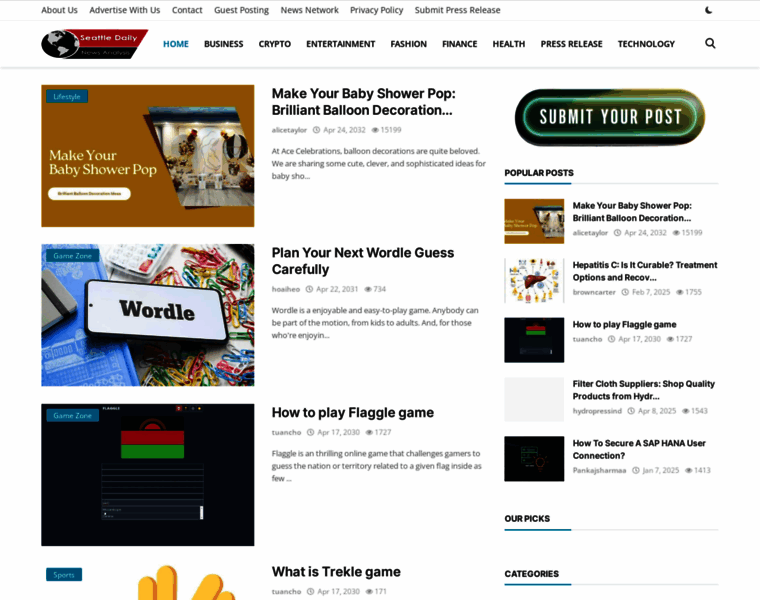 Seattledailynewsanalysis.com thumbnail Seattledailynewsanalysis.com thumbnail