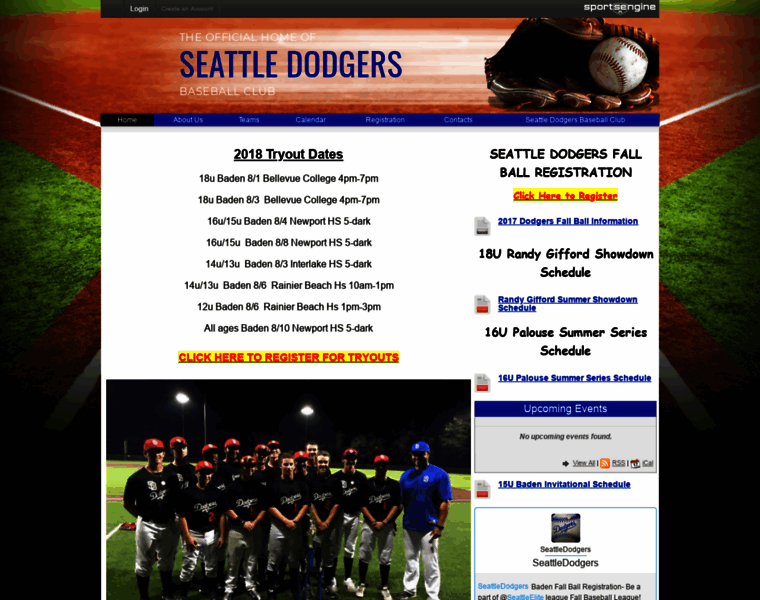Seattledodgersbaseball.com thumbnail