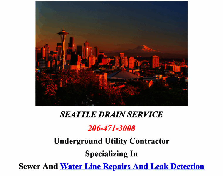 Seattledrainservice.com thumbnail