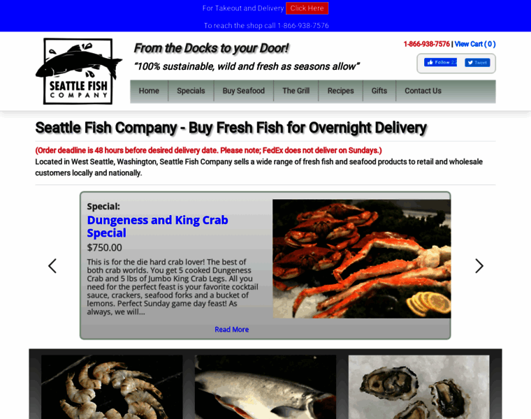 Seattlefishcompany.com thumbnail