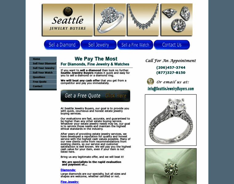 Seattlejewelrybuyers.com thumbnail