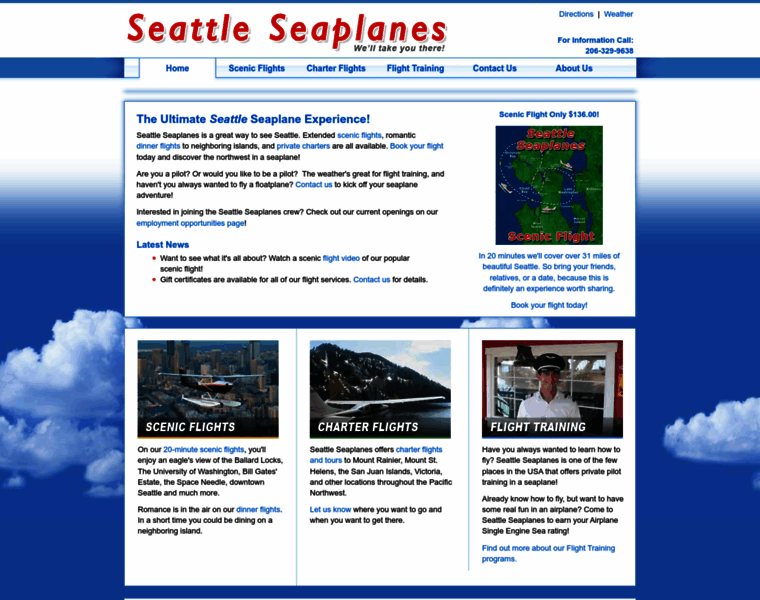 Seattleseaplanes.com thumbnail