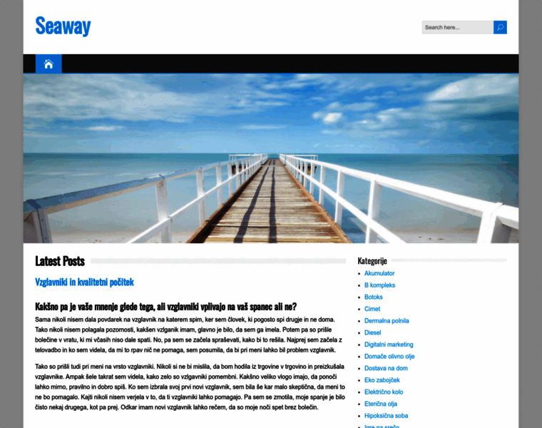 Seaway.si thumbnail