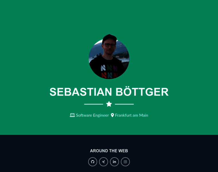 Sebastianboettger.net thumbnail