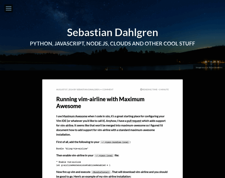 Sebastiandahlgren.se thumbnail