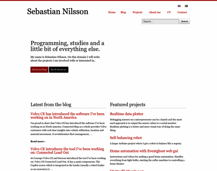 Sebastiannilsson.com thumbnail