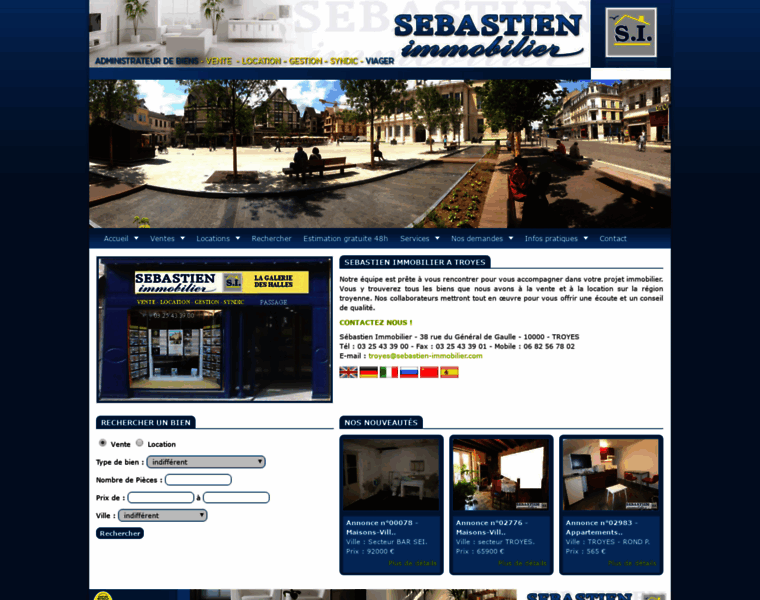 Sebastien-immobilier-troyes.com thumbnail