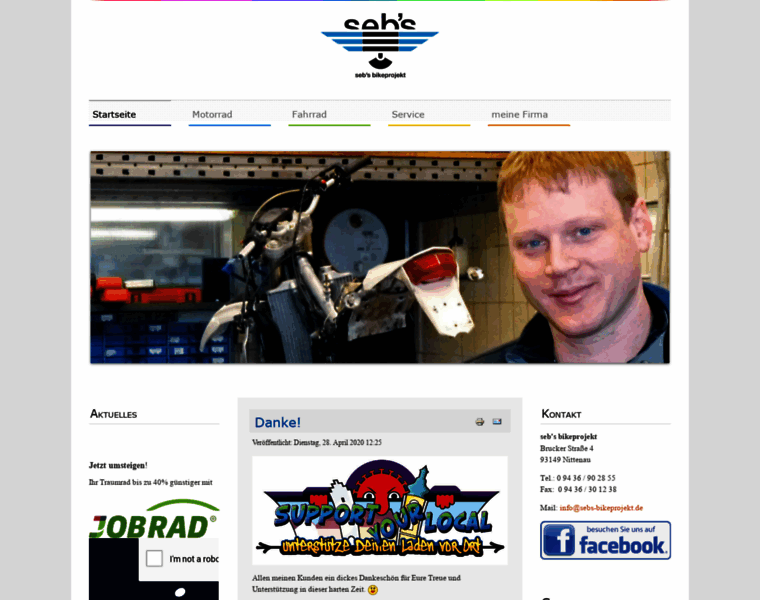 Sebs-bikeprojekt.de thumbnail