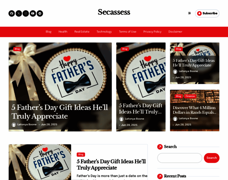Secassess.com thumbnail