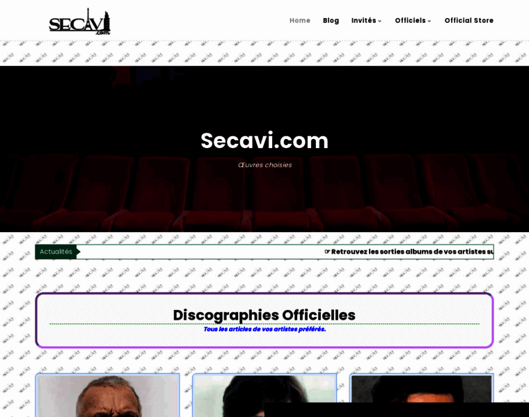 Secavi.com thumbnail