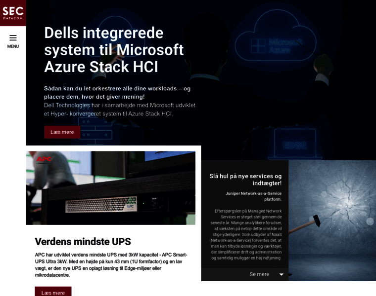 Secdatacom.dk thumbnail