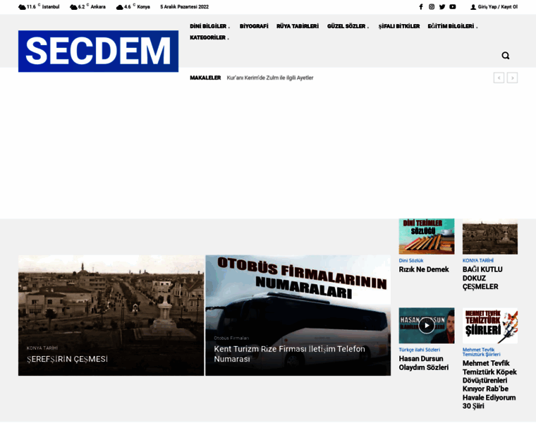 Secdem.net thumbnail