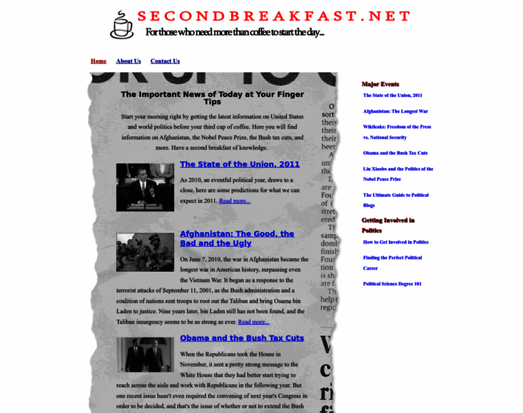 Secondbreakfast.net thumbnail Secondbreakfast.net thumbnail