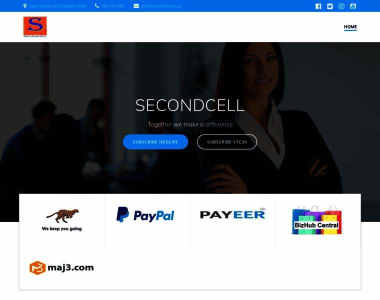 Secondcell.co.za thumbnail