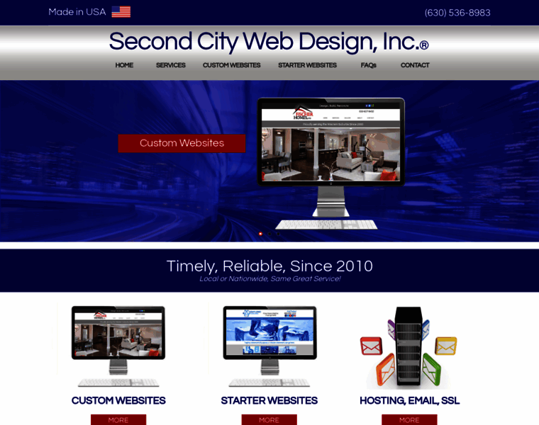 Secondcitywebdesign.com thumbnail