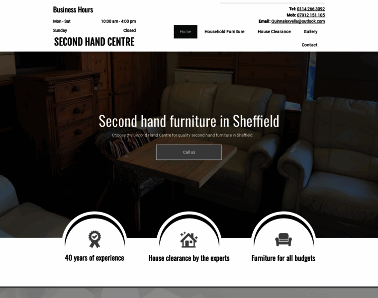 Secondhandcentre-sheffield.co.uk thumbnail