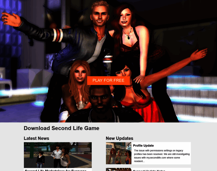 Secondlifegame.com thumbnail