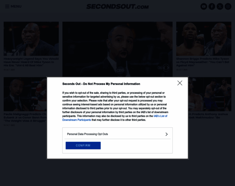 Secondsout.com thumbnail
