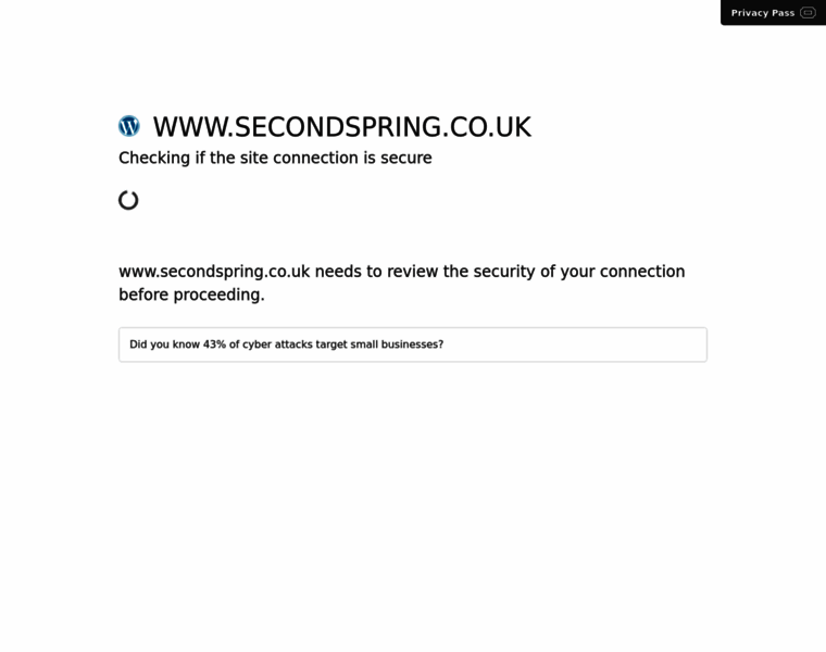 Secondspring.co.uk thumbnail