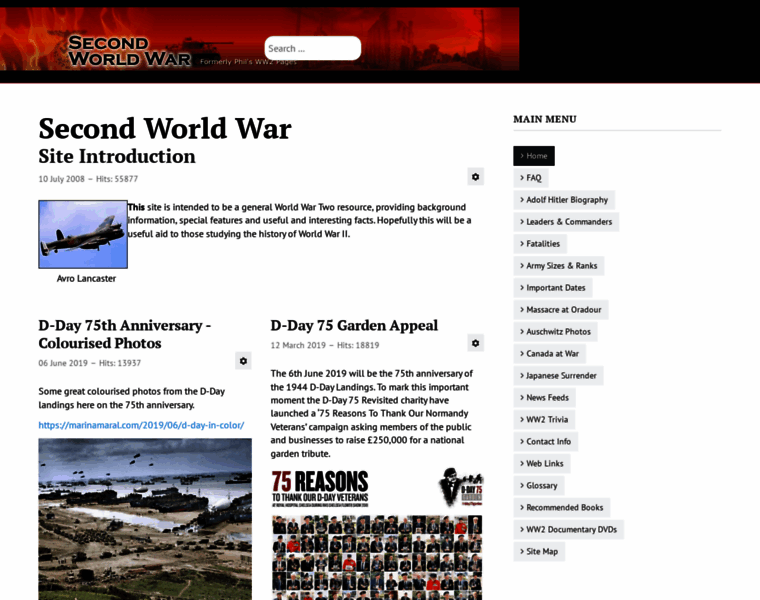 Secondworldwar.co.uk thumbnail