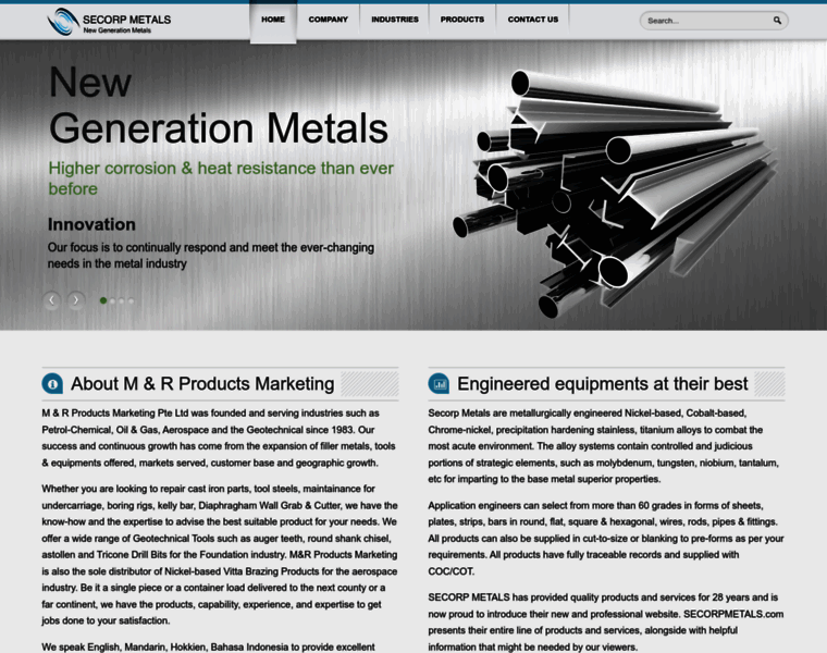 Secorpmetals.com thumbnail
