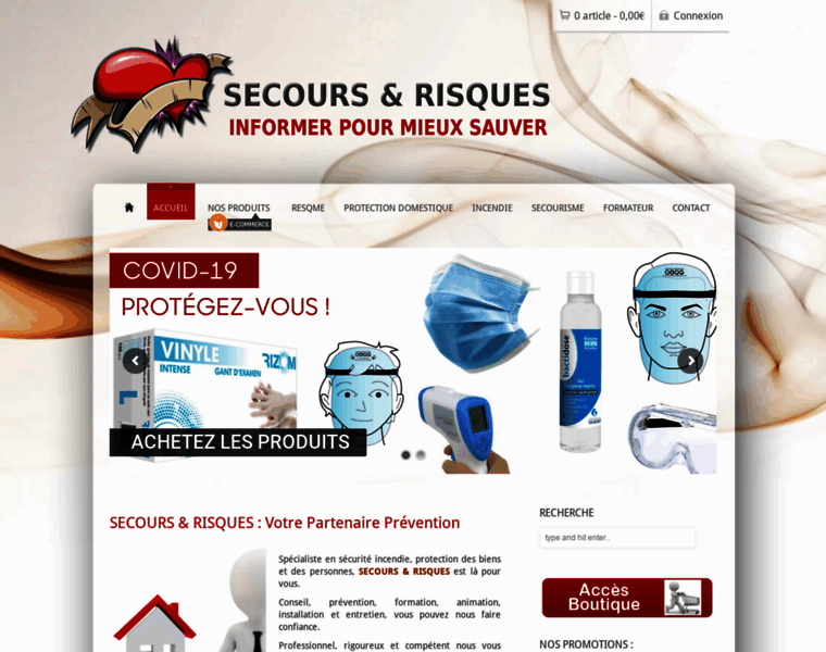 Secours-risques.fr thumbnail