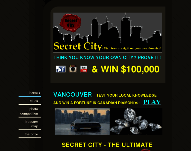Secret-city.org thumbnail