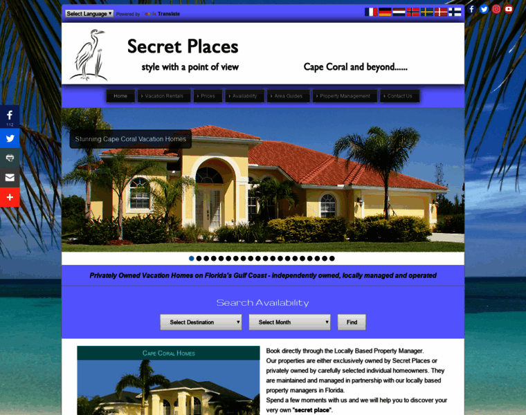 Secret-places.com thumbnail
