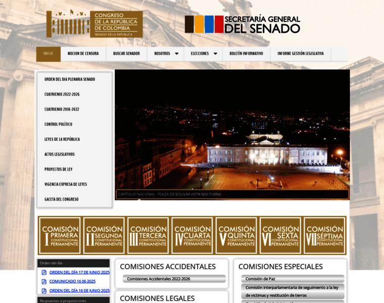 Secretariasenado.gov.co thumbnail Secretariasenado.gov.co thumbnail