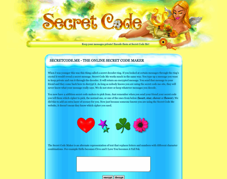 Secretcode.me thumbnail