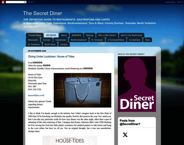 Secretdiner.org thumbnail