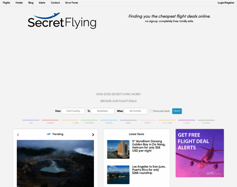 Secretflying.com thumbnail