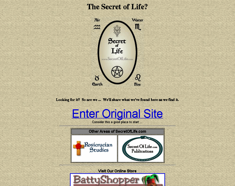 Secretoflife.com thumbnail