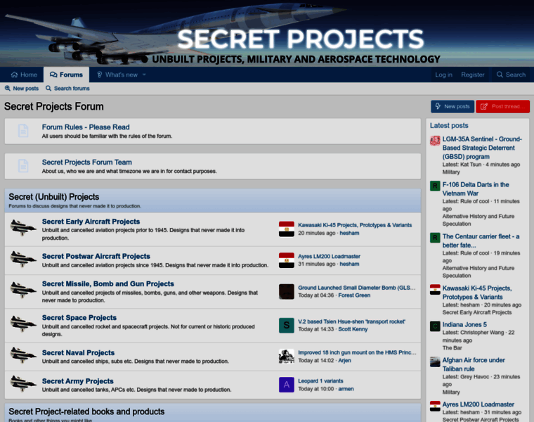 Secretprojects.co.uk thumbnail