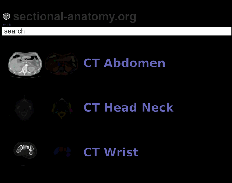 Sectional-anatomy.org thumbnail