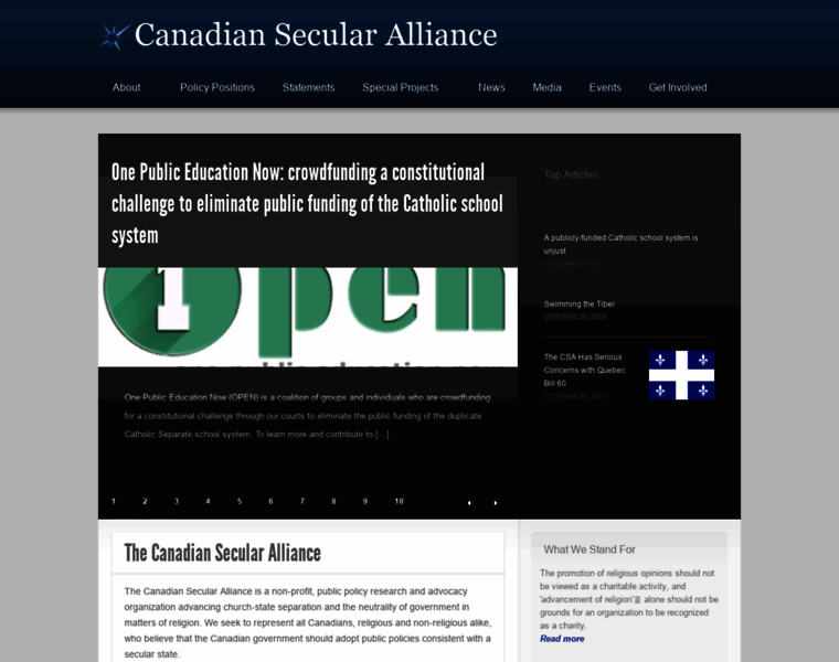 Secularalliance.ca thumbnail