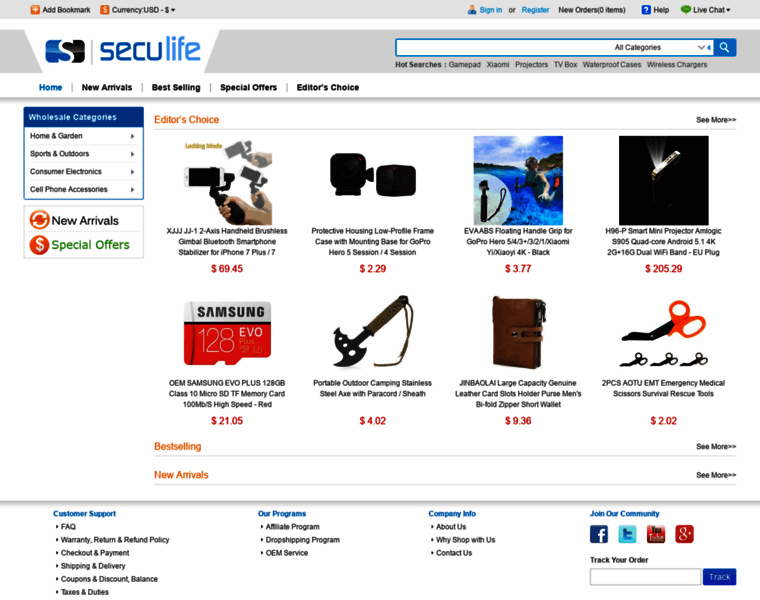 Seculife.com thumbnail