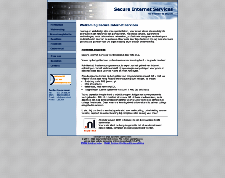 Secure-is.nl thumbnail