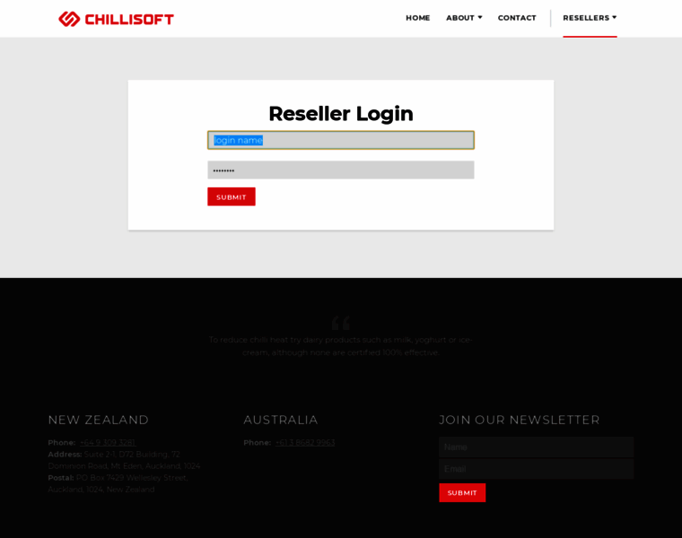 Secure.chillisoft.net thumbnail