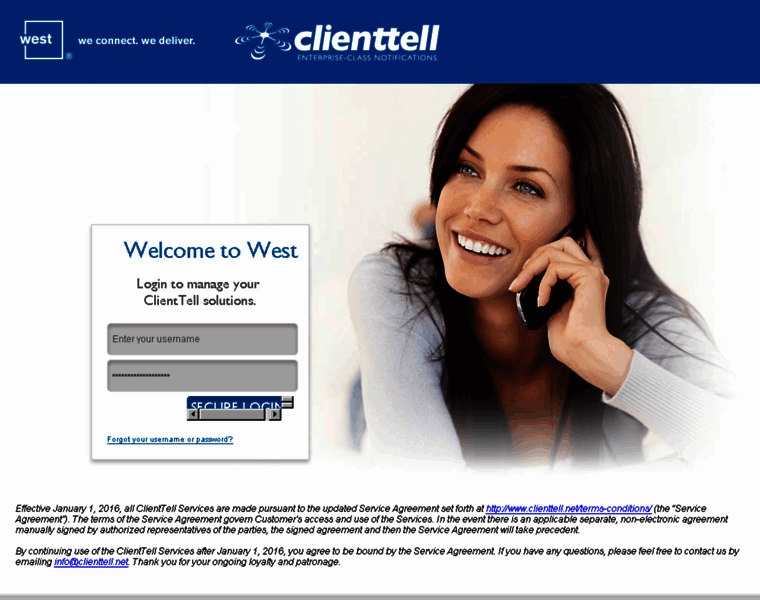 Secure.clienttell.net thumbnail