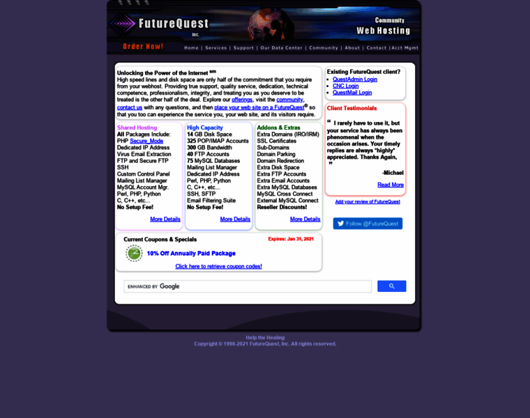 Secure.futurequest.net thumbnail