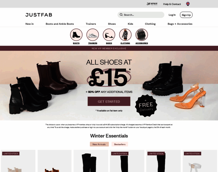 Secure.justfab.co.uk thumbnail